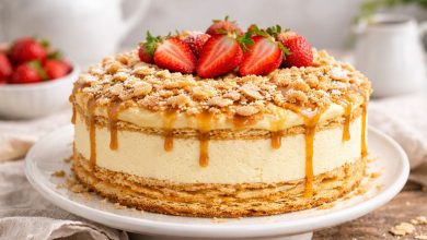 طرز تهیه چیزکیک ناپلئونی؛ دسر ویژه یلدا