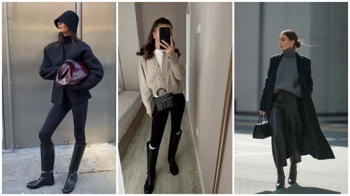 چطور بوت بلند مشکی را در استایلهای رسمی روزانه استفاده کنیم؟ چطور بوت بلند مشکی را در استایلهای رسمی روزانه استفاده کنیم؟