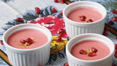 طرز تهیه کاستارد انار؛ دسر ساده و خوشمزه یلدایی