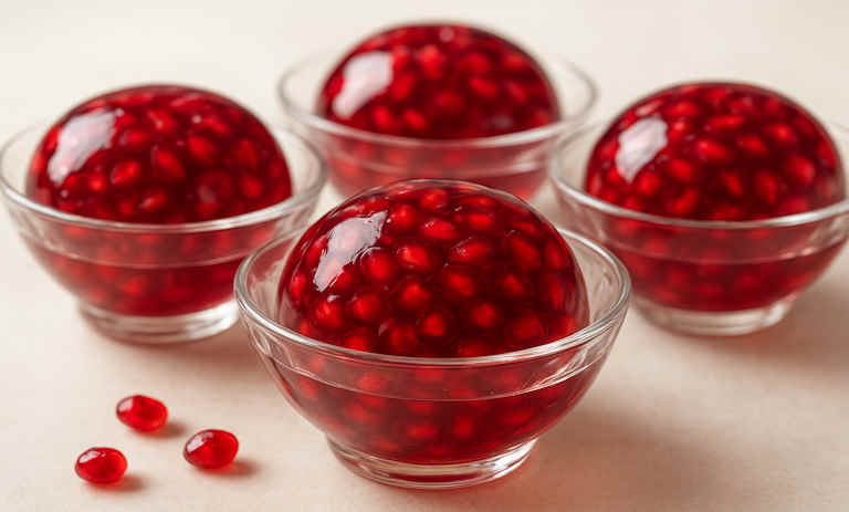 طرز تهیه ژله توپی انار با بادکنک؛ دسر مجلسی ویژه شب یلدا