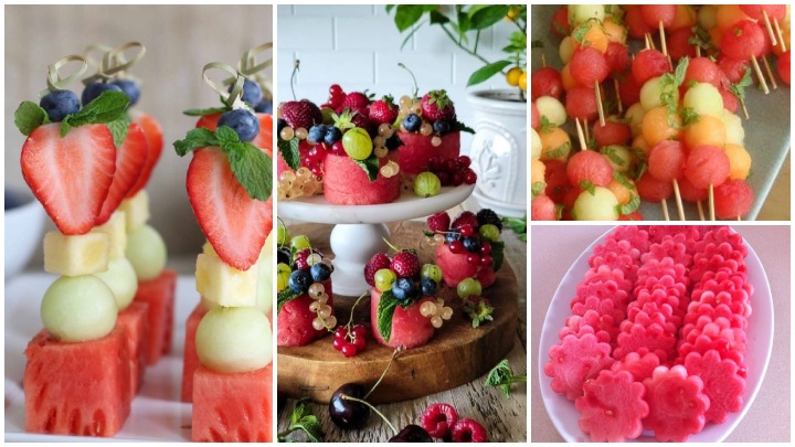 تزیین هندوانه برای یلدا تزیین هندوانه برای یلدا