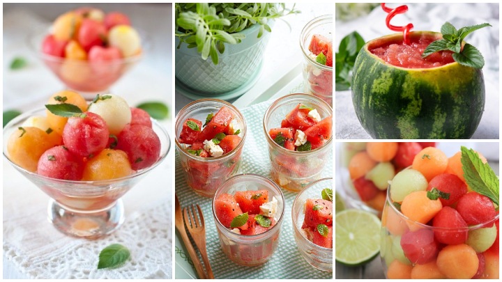 جامهای کوچک هندوانهای؛ برای مهمانی شب یلدا جامهای کوچک هندوانهای؛ برای مهمانی شب یلدا