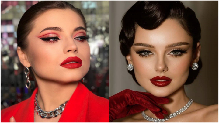 ایده‌های خلاقانه میکاپ یلدایی ۱۴۰۴ برای استایلی متفاوت