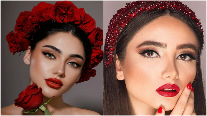 ترندهای میکاپ شب یلدا ۱۴۰۴؛ از رنگ‌های گرم تا جلوه‌های درخشان