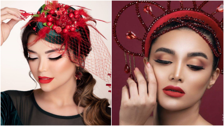 ایده‌های مدرن میکاپ یلدایی ۱۴۰۴ برای درخشیدن در بلندترین شب سال