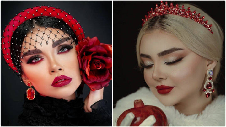 خاص‌ترین مدل‌های میکاپ یلدایی ۱۴۰۴ برای مهمانی‌های شبانه