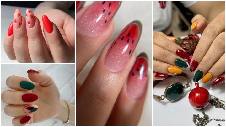 ناخن با رنگهای پایهی کرمی، شیری و شفاف ناخن با رنگهای پایهی کرمی، شیری و شفاف