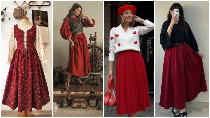 مخمل، ساتن مات برای لباس یلدایی