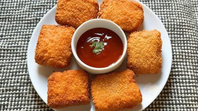 اسنک گوشت چرخ کرده با خمیر یوفکا؛ خوشمزه و سریع برای زنگ تفریح