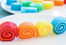 ژله رولی (رولتی) با بستنی؛ ساده و مجلسی برای شب یلدا