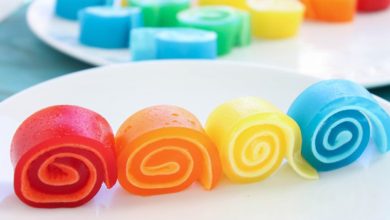 ژله رولی (رولتی) با بستنی؛ ساده و مجلسی برای شب یلدا