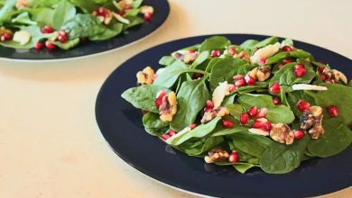 4 مدل سالاد اناری مجلسی برای یلدا 1404؛ سریع و بدون دردسر