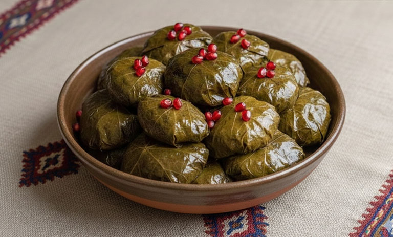 طرز تهیه دلمه سنندجی؛ غذای شب یلدا مردم کردستان