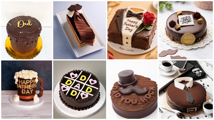 کیک‌های شکلاتی؛ طعم عمیق با دیزاین مردانه مناسب برای روز پدر