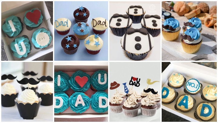 کاپ‌کیک‌های روز پدر؛ تم مخصوص روز پدر