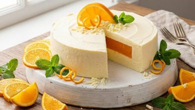 طرز تهیه موس پرتقال مغزدار؛ دسر خوشمزه و ویژه با طعم پرتقال