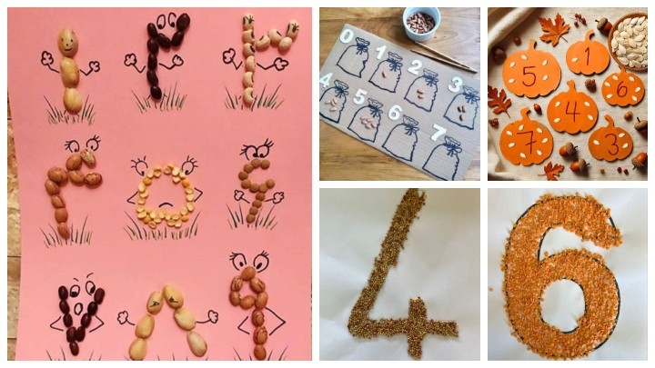 ایدههای نوین کاردستی با حبوبات برای کلاس و منزل ایدههای نوین کاردستی با حبوبات برای کلاس و منزل