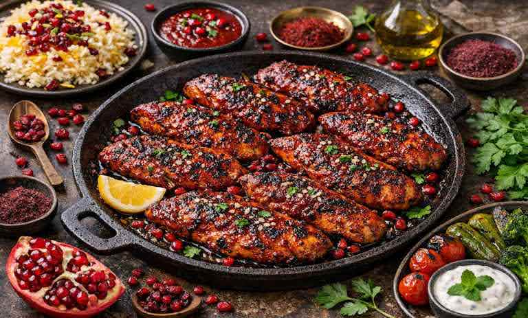 طرز تهیه فیله زرشکی با رب انار؛ ساده و خوشمزه برای مهمانی