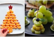 تزیین بشقاب غذا با میوه‌های تازه؛ برای اشتهاآور کردن غذا