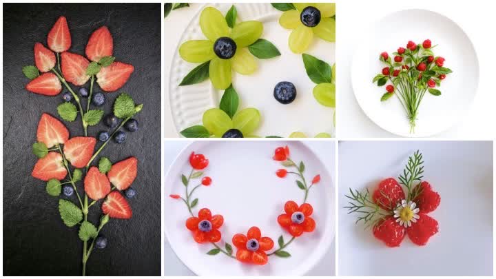 ترکیب میوه‌های تازه با سبزی‌های معطر