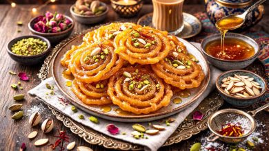 طرز تهیه زولبیا افغانی (زولبیا جلبی)+ نکات کلیدی