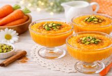 طرز تهیه فرنی هویج؛ مقوی، خوش‌رنگ و خوشمزه