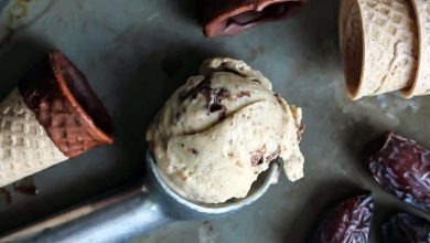 طرز تهیه بستنی خرمایی؛ بدون شکر و آسان