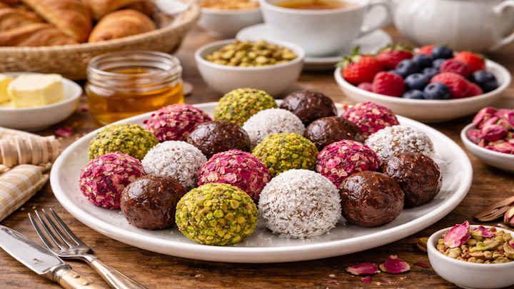 نکات و فوت‌وفن های طرز تهیه توپک خرما در طعم‌های مختلف
