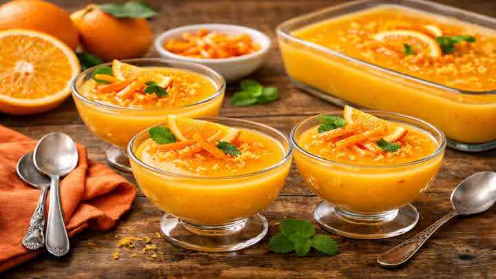 نکات و فوت‌وفن های طرز تهیه دسر پرتقالی