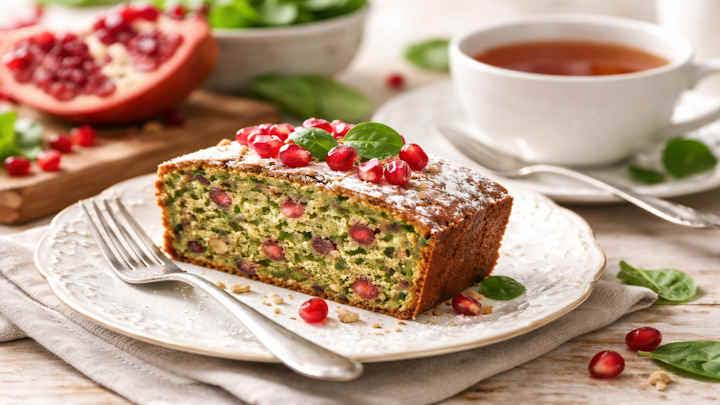 نکات و فوت‌وفن های طرز تهیه کیک انار و اسفناج