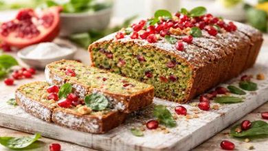 طرز تهیه کیک انار و اسفناج؛ ترکیب جذاب و خوشمزه