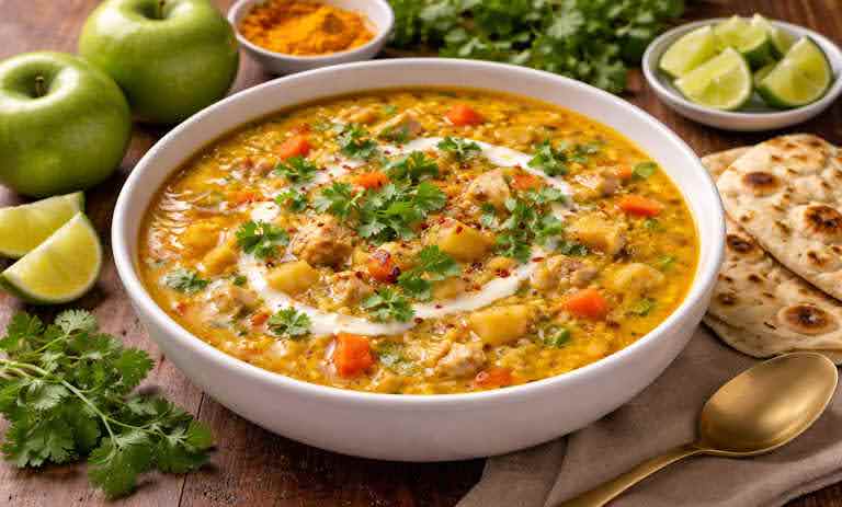 طرز تهیه سوپ مولیگاتانی تند هندی؛ یک تجربه جدید از طعم‌های هندی