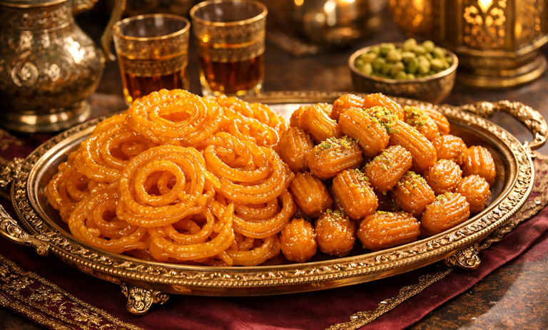 طرز تهیه زولبیا و بامیه به روش بازاری+ نکات و فوت‌و‌فن ها