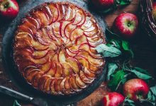 طرز تهیه کیک برگردان سیب؛ خانگی و خوشمزه