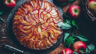 طرز تهیه کیک برگردان سیب؛ خانگی و خوشمزه