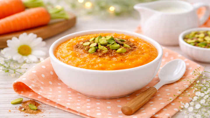 نکات و فوتوفن های طرز تهیه فرنی هویج نکات و فوتوفن های طرز تهیه فرنی هویج