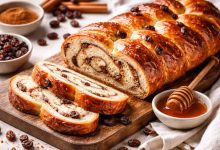 طرز تهیه نان چالای کشمش و دارچین؛ خانگی و خوش‌عطر