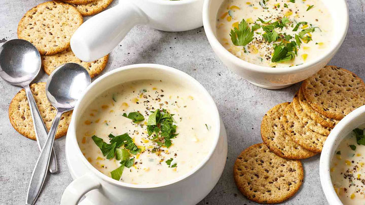 نکات و فوتوفن های طرز تهیه سوپ ذرت خانگی نکات و فوتوفن های طرز تهیه سوپ ذرت خانگی