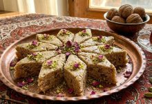 طرز تهیه حلوا هل و گردو به روش خانگی