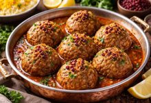 طرز تهیه کوفته همدان+ فوت و فن باز نشدن کوفته