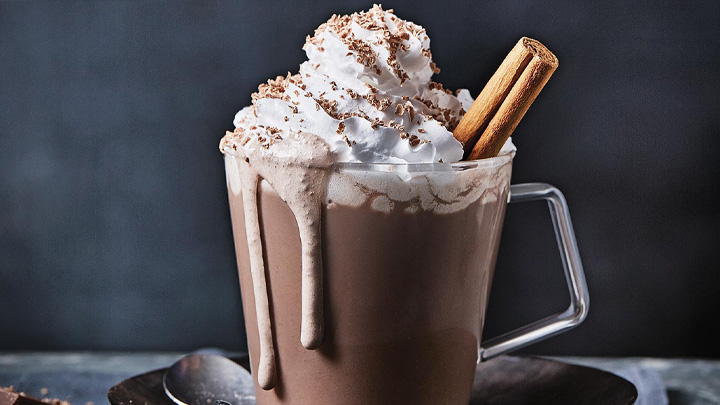 شکلات داغ و وایت چاکلت