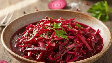 طرز تهیه ترشی لبو و کلم قرمز+ نکات کپک نزدن