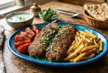 طرز تهیه کتلت جعفری+ با گوشت چرخ کرده و سویا