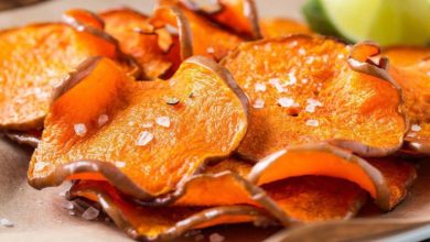 طرز تهیه چیپس کدو حلوایی خانگی