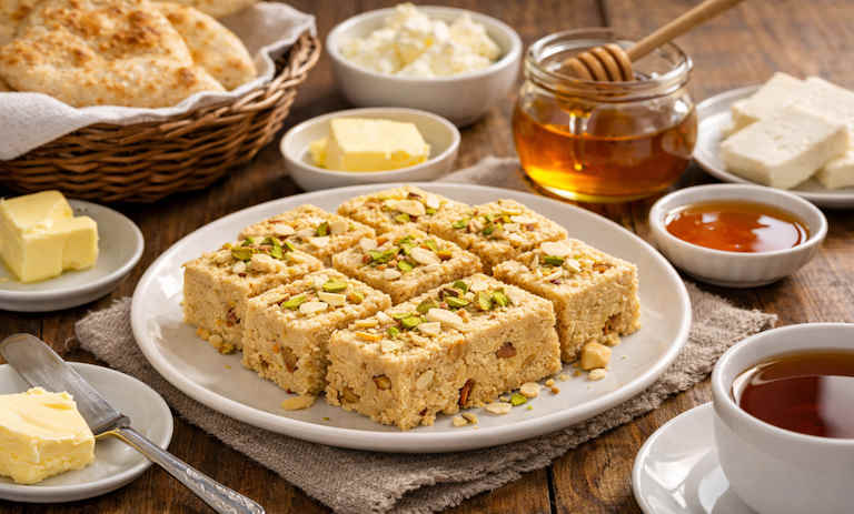 طرز تهیه حلوا شکری خانگی؛ ساده، مقوی و خوشمزه