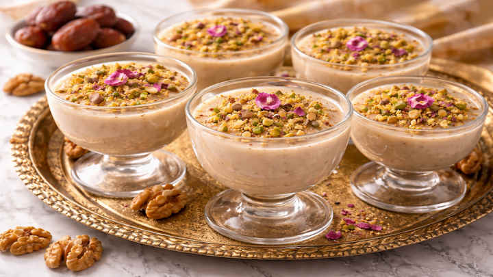 نکات و فوت‌وفن های طرز تهیه دسر شیر خرما
