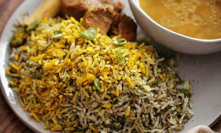 طرز تهیه باقالی پلو شمالی+ نکات و فوت‌وفن ها