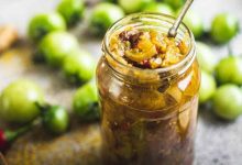 طرز تهیه ترشی لیته گوجه سبز+ نکات کپک نزدن
