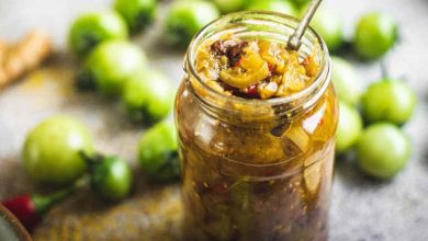 طرز تهیه ترشی لیته گوجه سبز+ نکات کپک نزدن