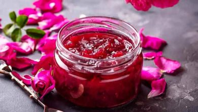 طرز تهیه مربای گل قند+ نکات شکرک نزدن